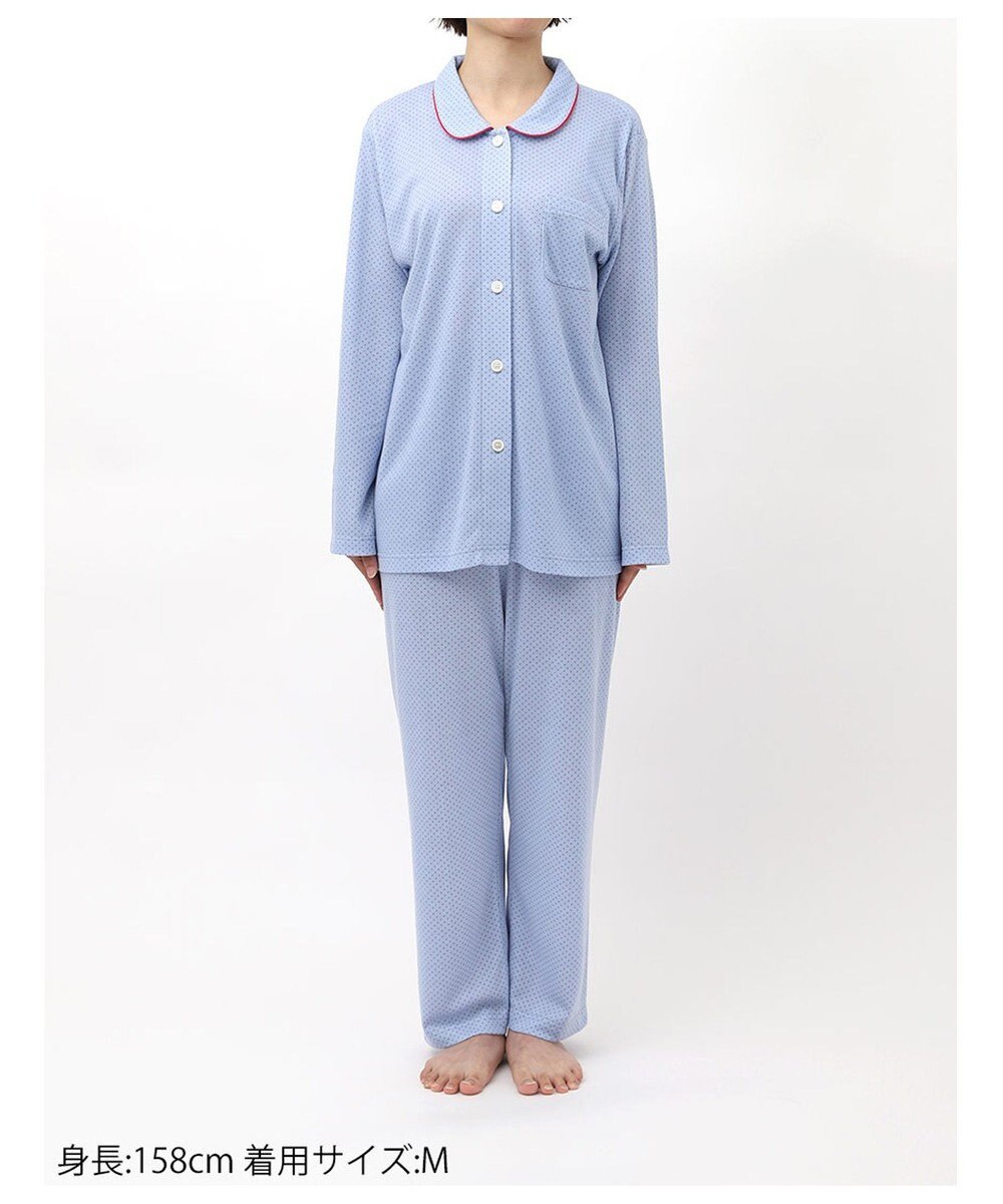 Wing パジャマ 長袖 長ズボン 吸放湿性(本体) レディース EP7042 ウイング／ワコール 