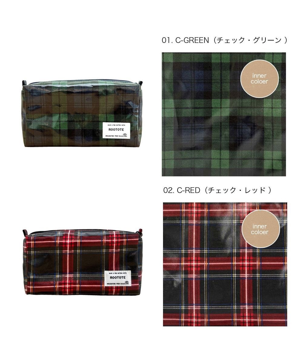 ROOTOTE 3609【ラミネート加工】WR.ポーチ.ラミネート-T 