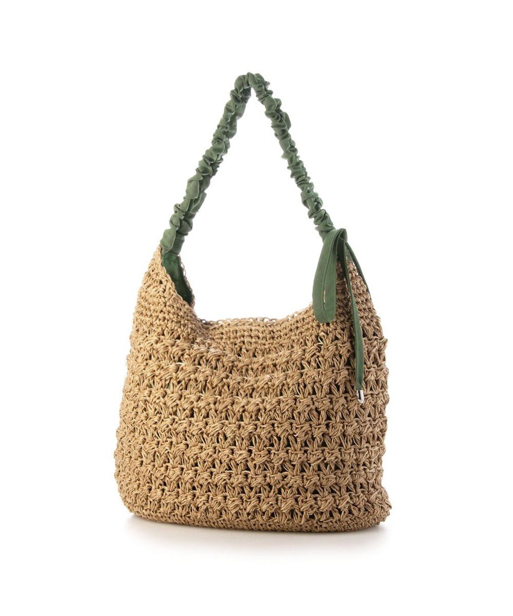 UNBILLION カシュカシュ cachecache / ドロストギャザーハンドル柄編2wayトート 