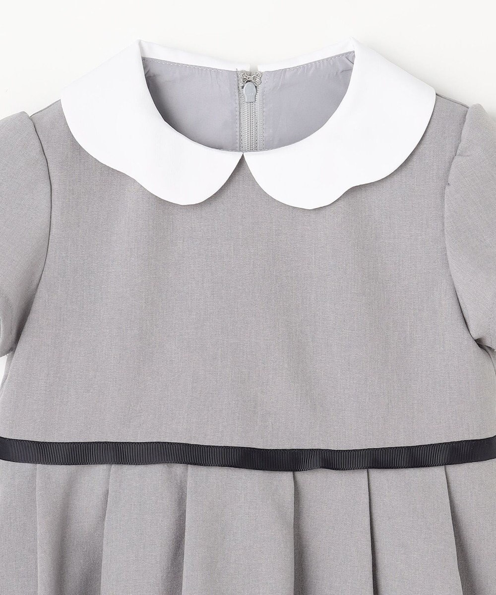 ANY KIDS 【2点セット】ノーカラー ボレロジャケット+襟付き ワンピース 
