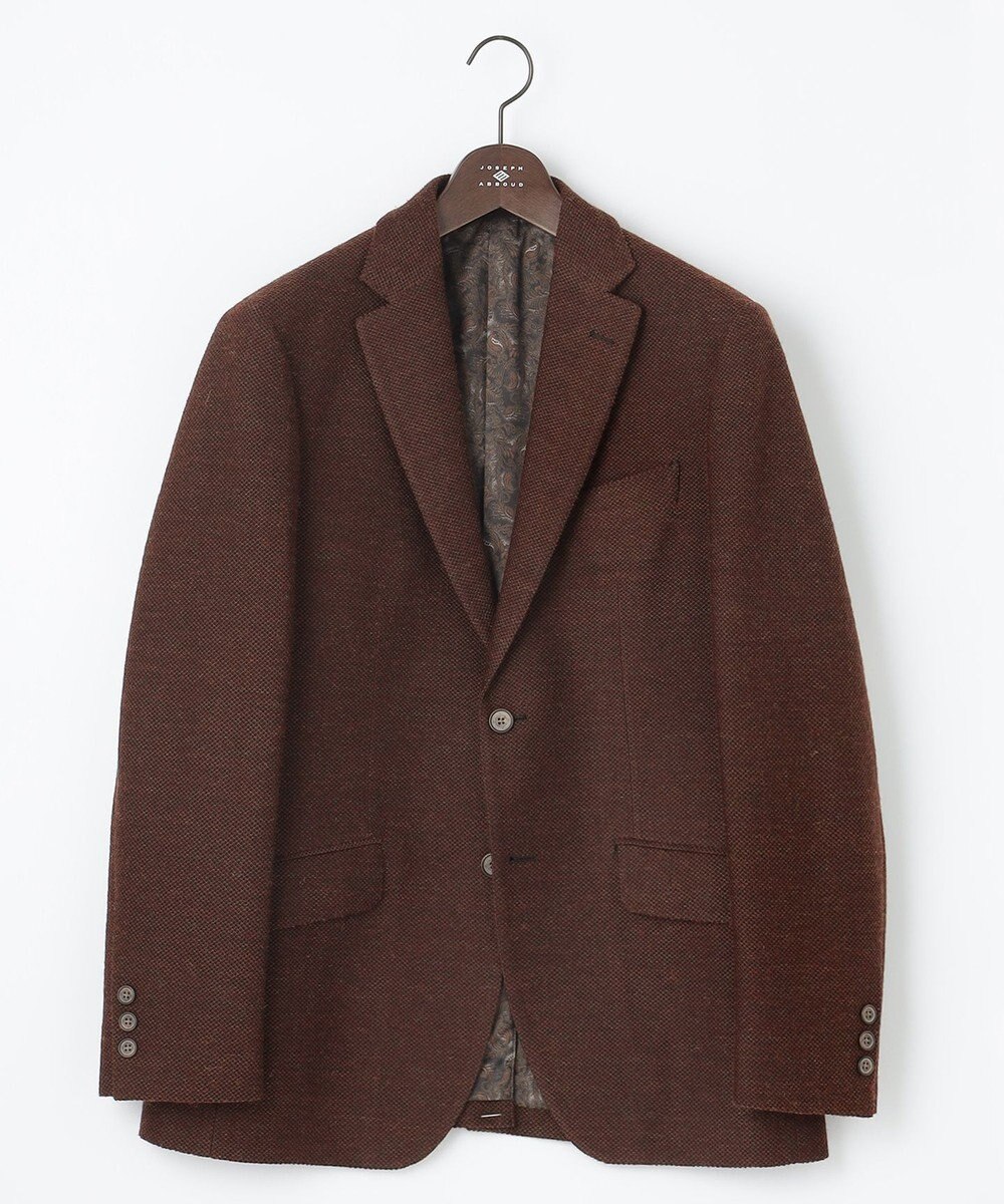JOSEPH ABBOUD 【軽量/ストレッチ/JAPANファブリック】 ミックス カラーツィード ジャケット 