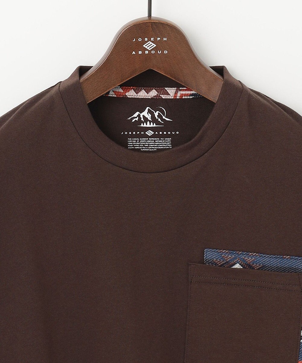 JOSEPH ABBOUD MOUNTAIN 【UNISEX】オーガニックコットン天竺 Tシャツ 