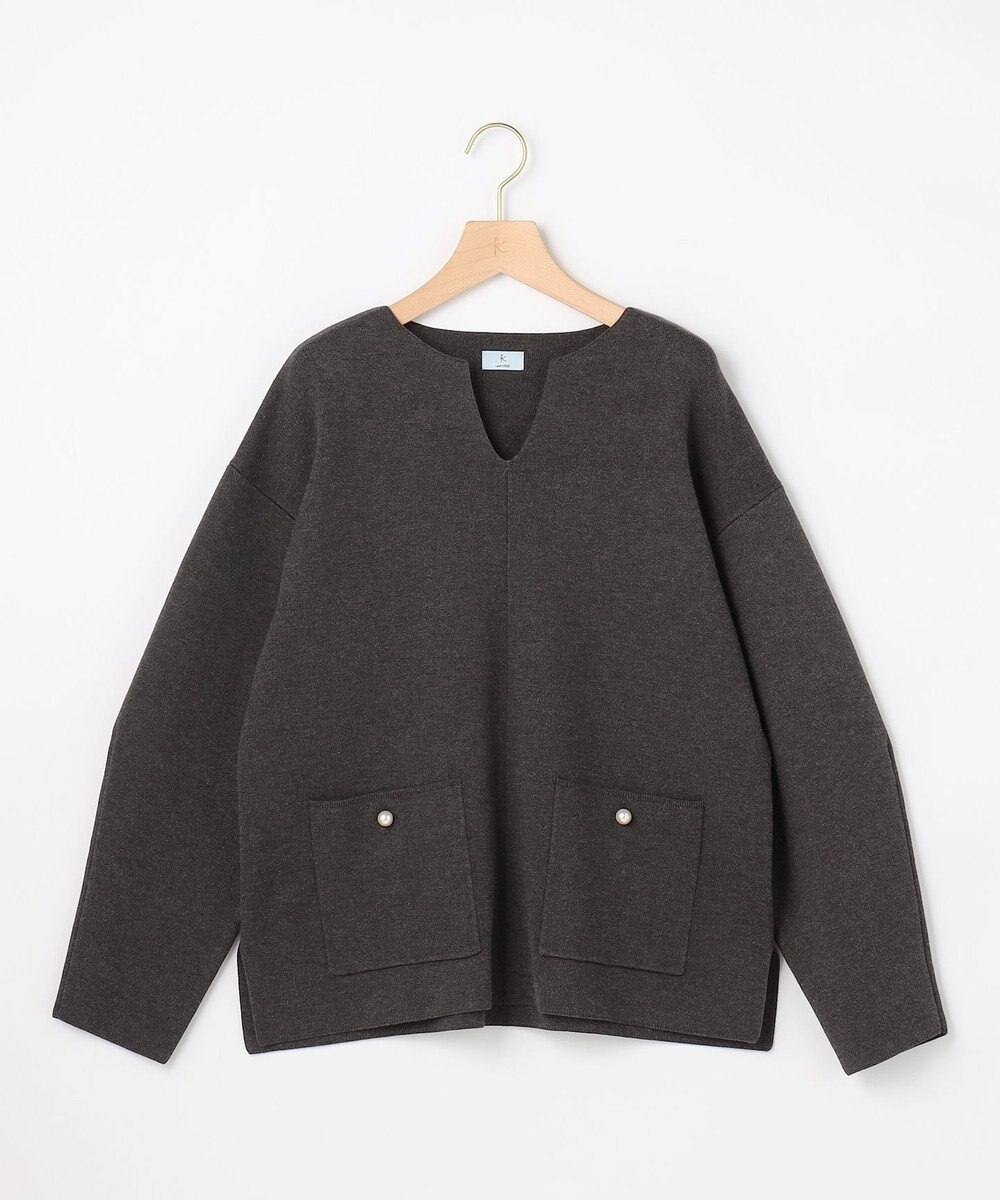 組曲 S 【加藤ローサさん着用】スムースストレッチニットアップ 