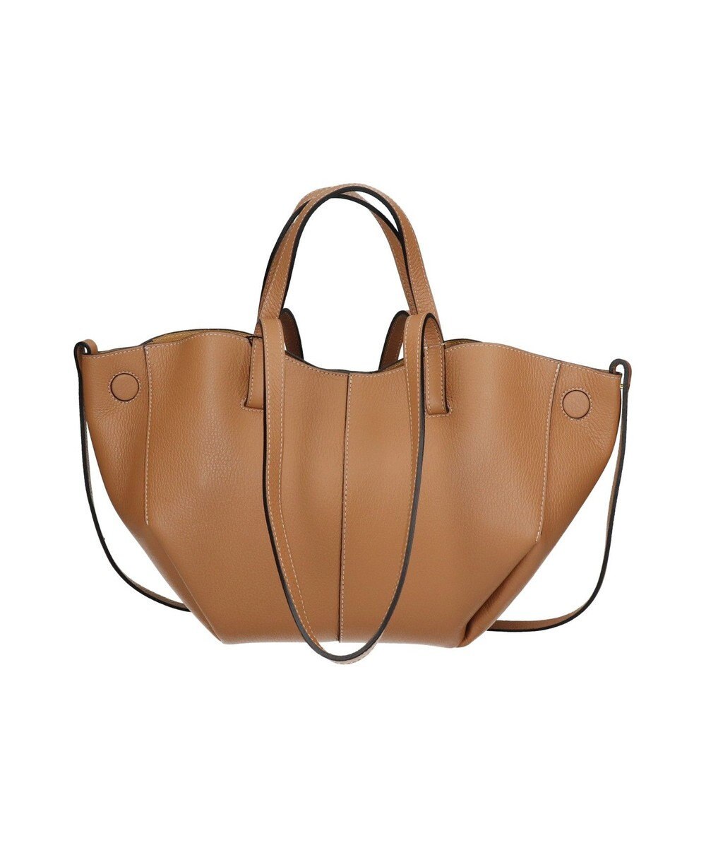 INTER-CHAUSSURES 【ANDREA CARDONE】センターシームレザーハンドバッグ 