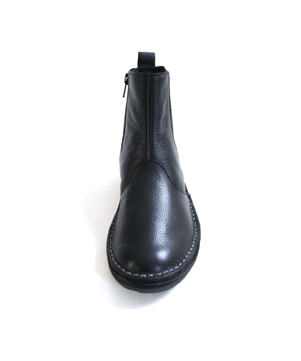 Pointer 本革軽量サイドゴアステッチショートブーツ 