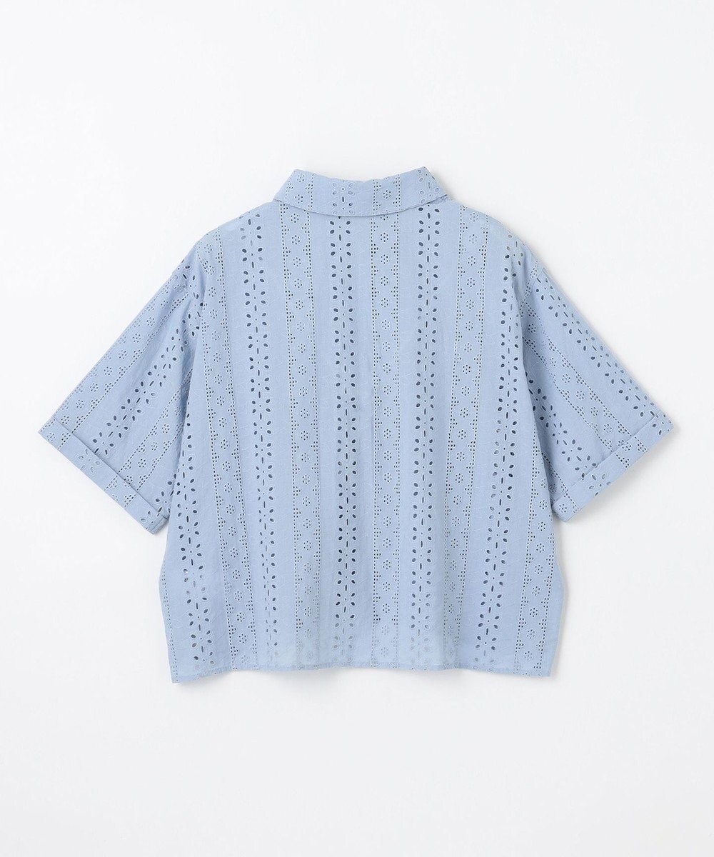 ANY L エンブロイダリーシャツ 