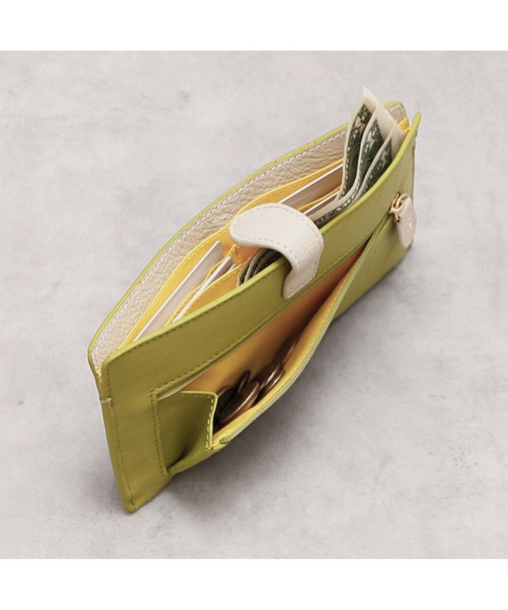 UNBILLION アトランタ ATLANTA / 牛革薄マチロングウォレット 