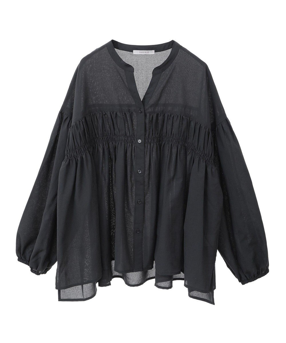 Green Parks シャーリングスキッパーシャツ 