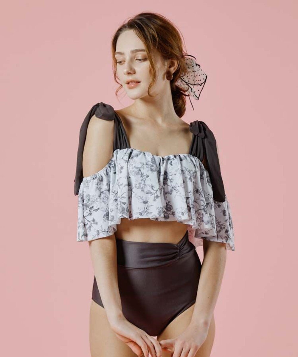 San-ai Resort（三愛水着楽園） 【SALE】【9号サイズ】ワコール定番商品カップ使用GHIカップの大きなお胸に対応【グラマラスフィット】ワイヤー水着　9D-M　【San-ai Resort（サンアイリゾート）】 