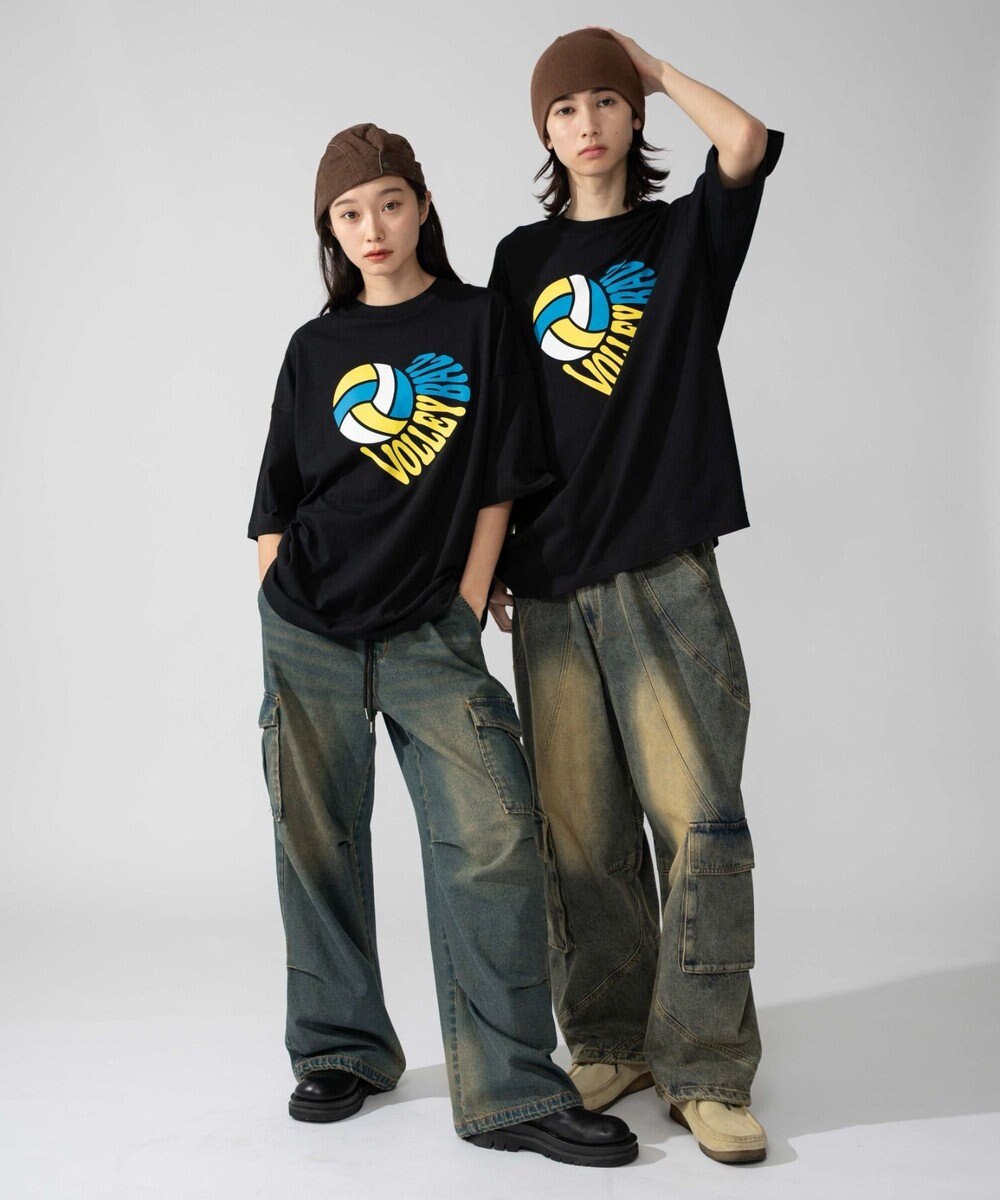 WEGO 【ユニセックス着用ITEM/SMLXLサイズ展開】アソートグラフィックT（SS）-2 