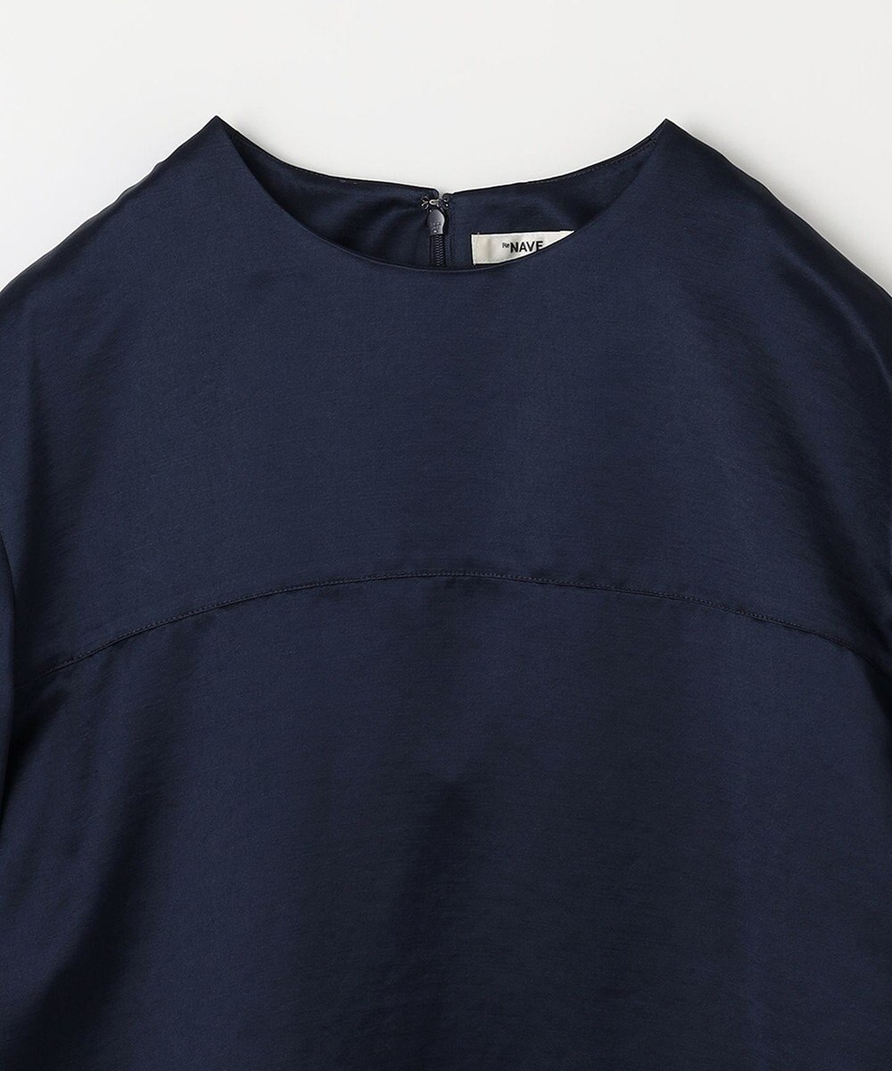 NAVE 【ReNAVE】タンブラーサテン ブラウス 