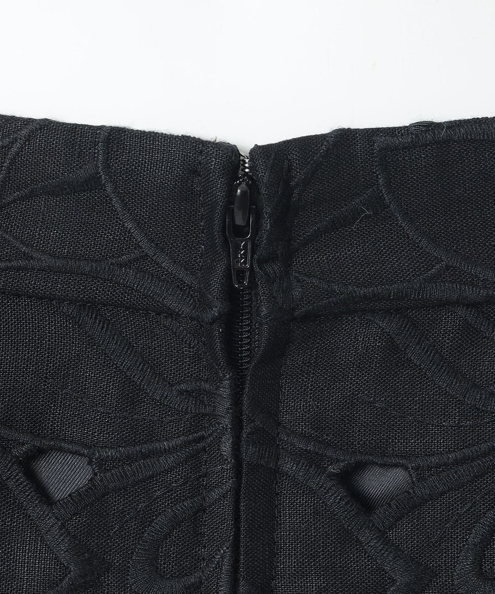 23区 【R(アール)】リネンエンブロイダリー スカート 