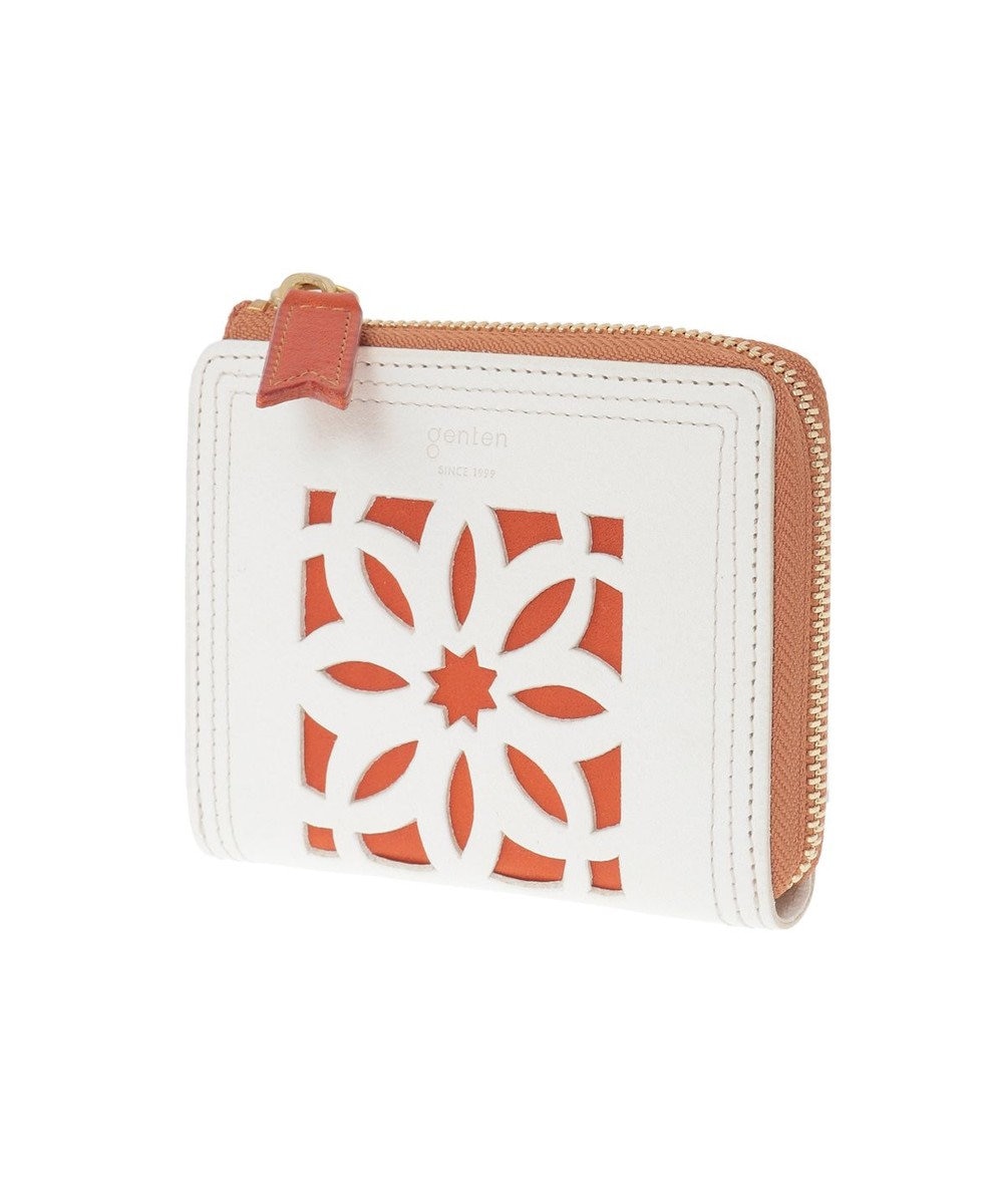 genten 【WEB限定復刻】コメットカットワーク ミニ財布 