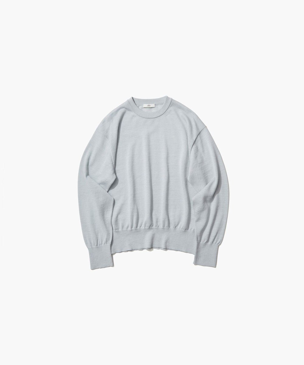 ATON RAMIE WOOL | クルーネックセーター 