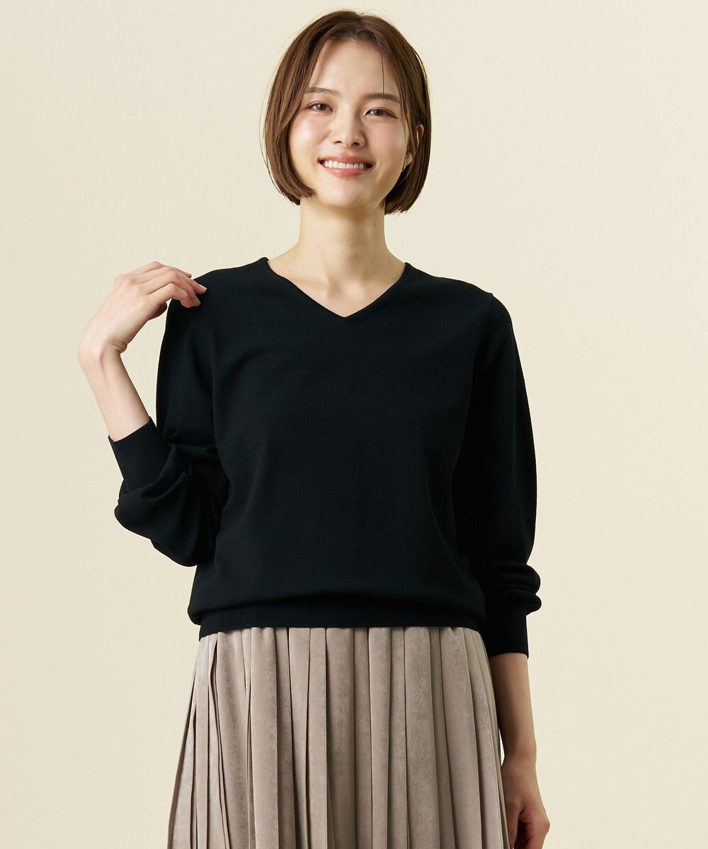 J.PRESS LADIES 【WEB限定・人気定番アイテム・シーンレスに活躍】PRINCE Vネック ニット 