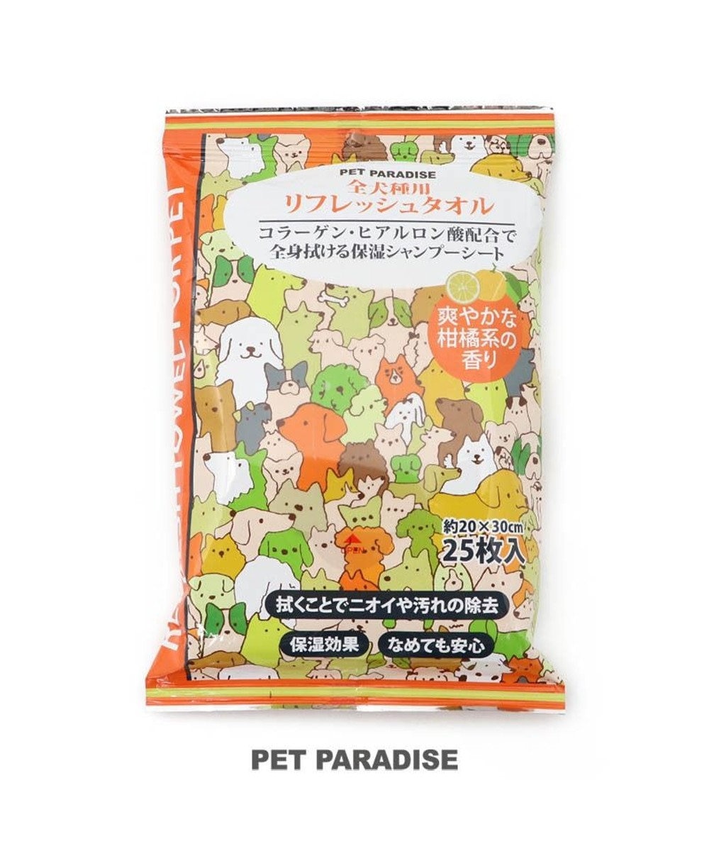 PET PARADISE リフレシュタオル 【全犬種用】25枚入り -