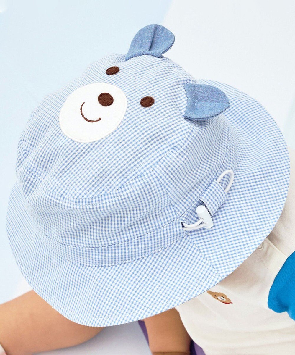 MIKI HOUSE HOT BISCUITS 【46-52cm】顔ドン クロッシェ(帽子) 