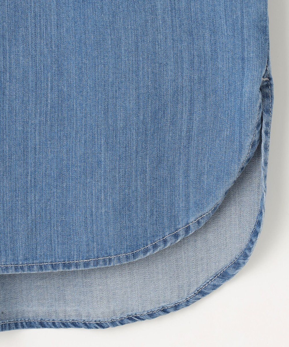 J.PRESS LADIES 【洗える・セットアップ対応】5ozバージラコンパクト ピンタック ブラウス 