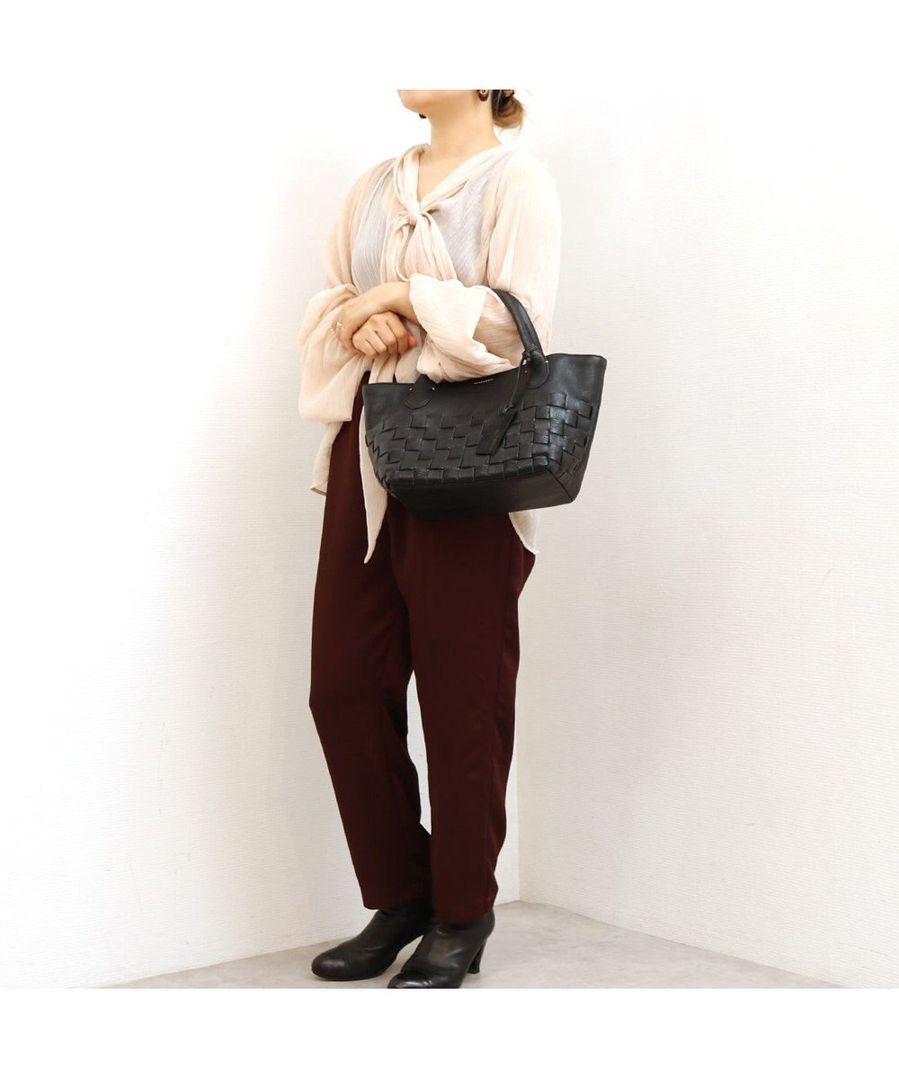 UNBILLION アトランタ ATLANTA / 牛革メッシュ手提げトート 