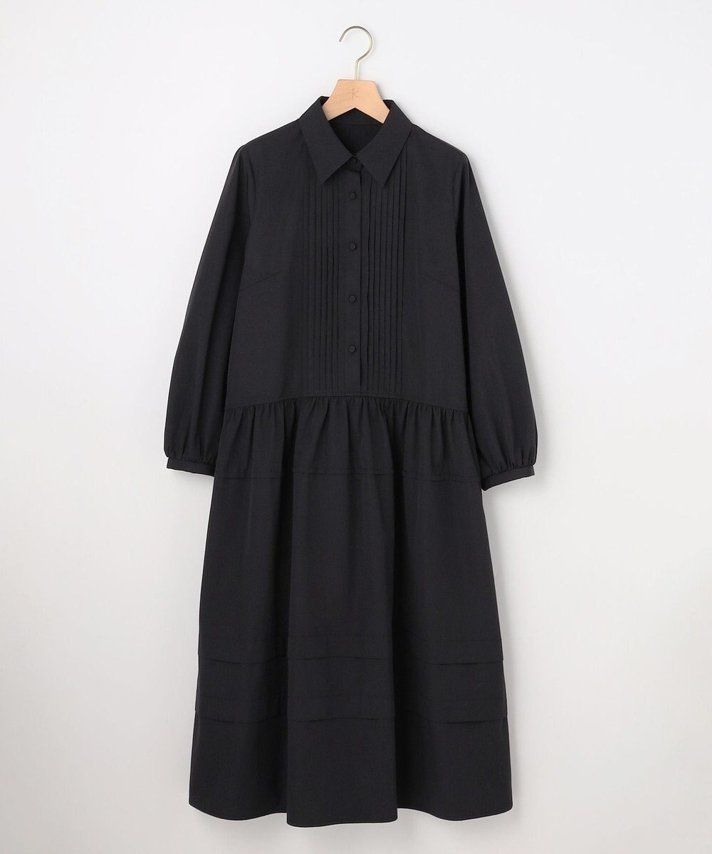 組曲 ソフトクロスピンタック ワンピース 