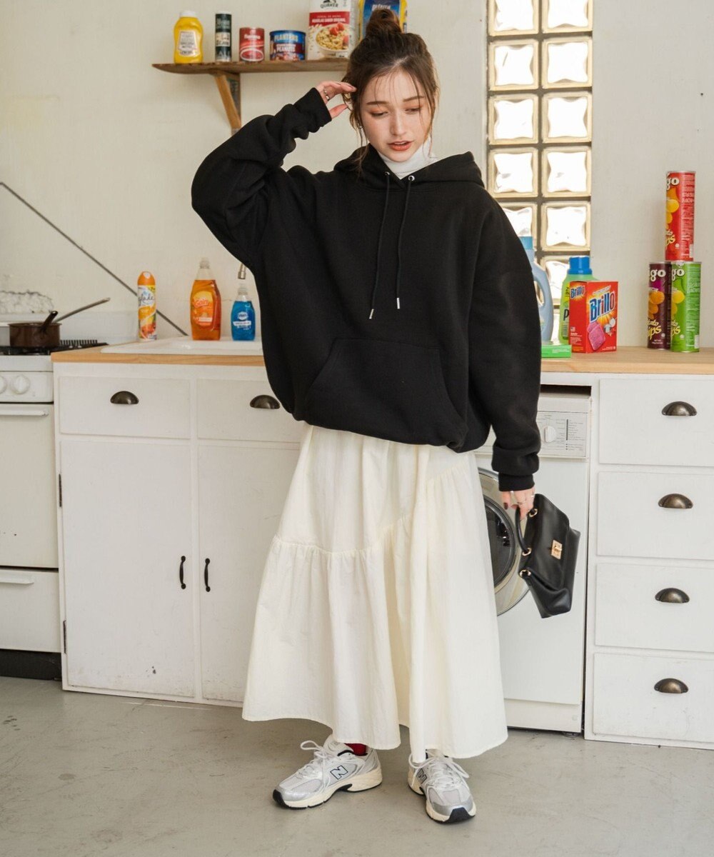 WEGO 【ユニセックス着用ITEM/MLXLサイズ展開/新色追加/裏起毛】スウェットプルパーカー 