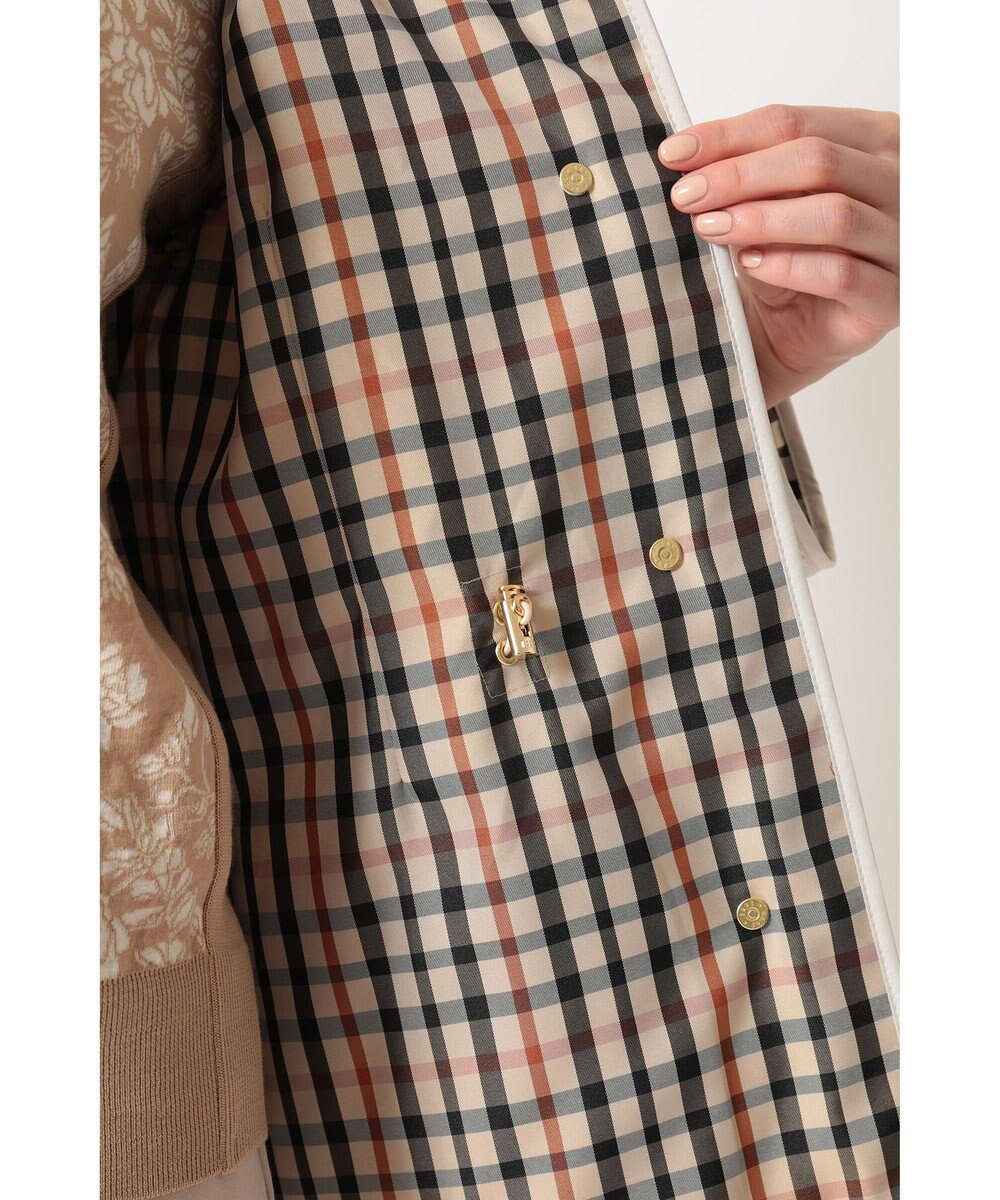 DAKS ライトウェイト フーデッドキルティングブルゾン 