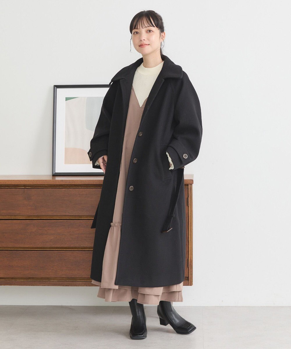 earth music&ecology 2WAYカラーロングコート 