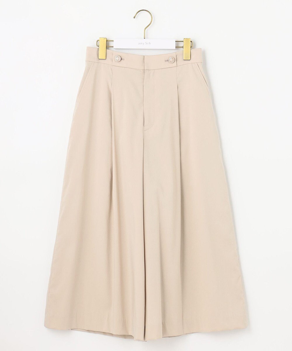 ANY SIS 【美人百花7月号掲載】エアリー ワイドクロップド パンツ 