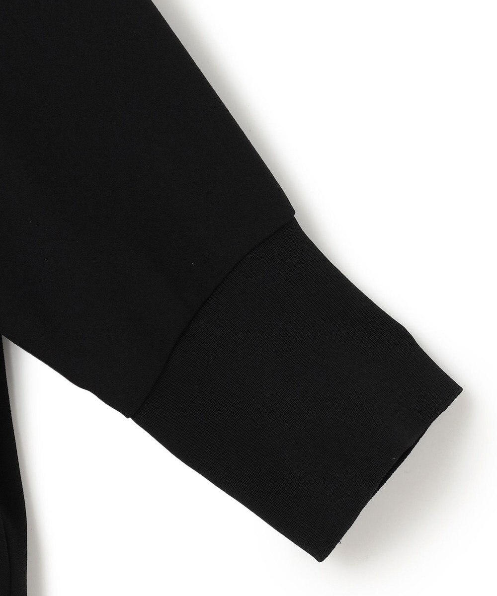 BEIGE， 【洗える】FLEUR / ニットコンビハイネック半袖ブラウス 