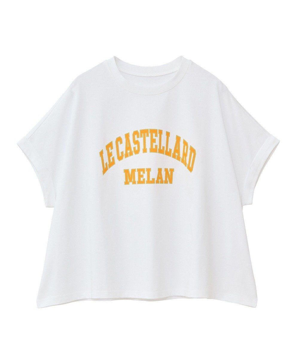 Green Parks 袖折り返しカレッジＴシャツ 