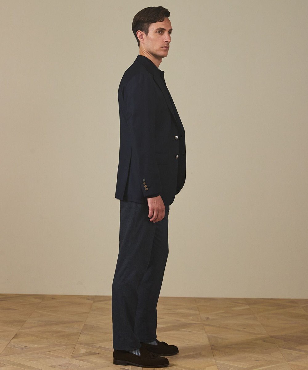 GOTAIRIKU 【御幸毛織/オリジナル素材】Super160’S 定番 ネイビーブレザー(25年秋冬モデル) 