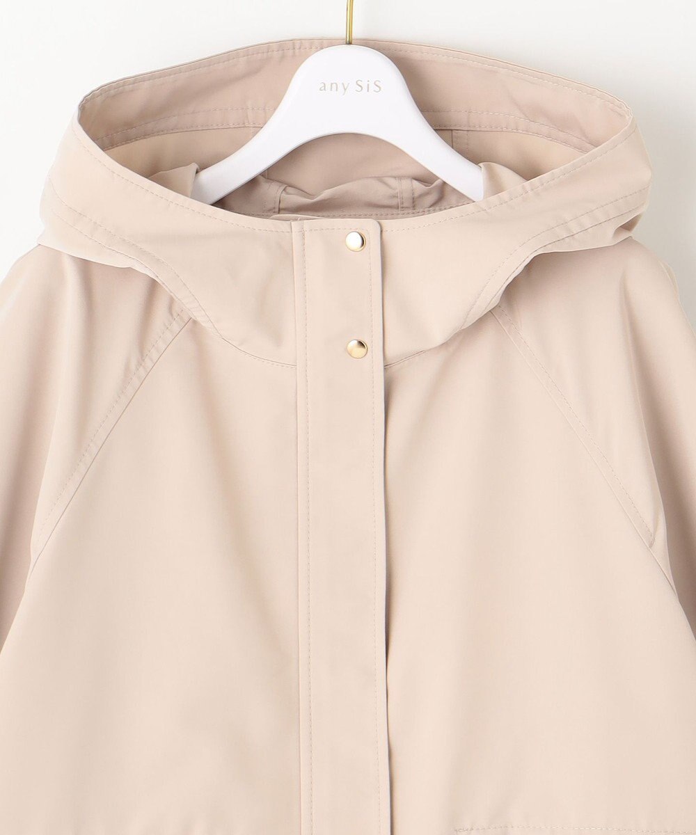 ANY SIS 【撥水】フーディショート ブルゾン 