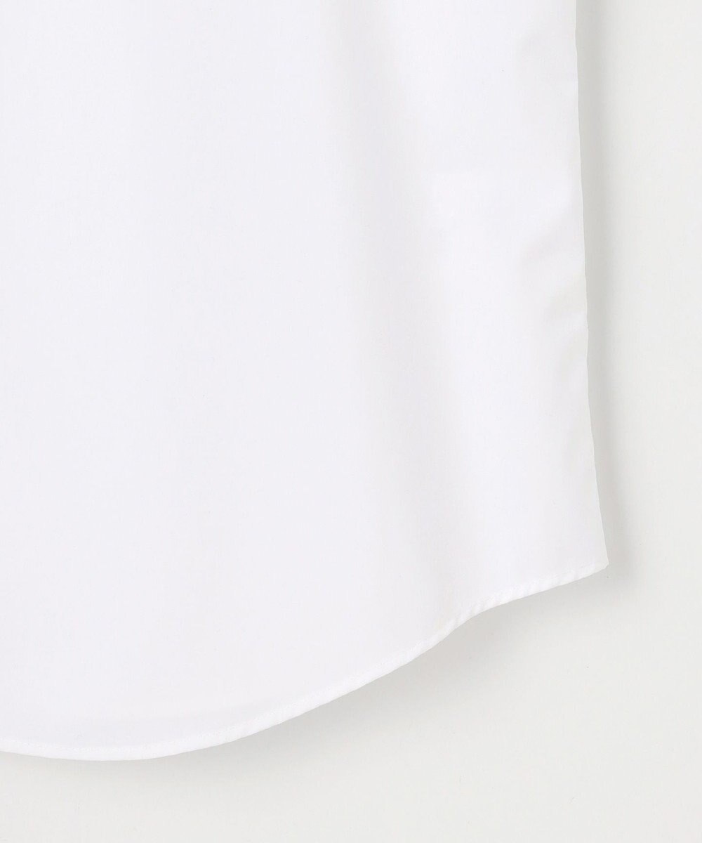 J.PRESS LADIES S 【洗える・抗菌防臭】100/2ホワイトブロード シャツカラー ブラウス 