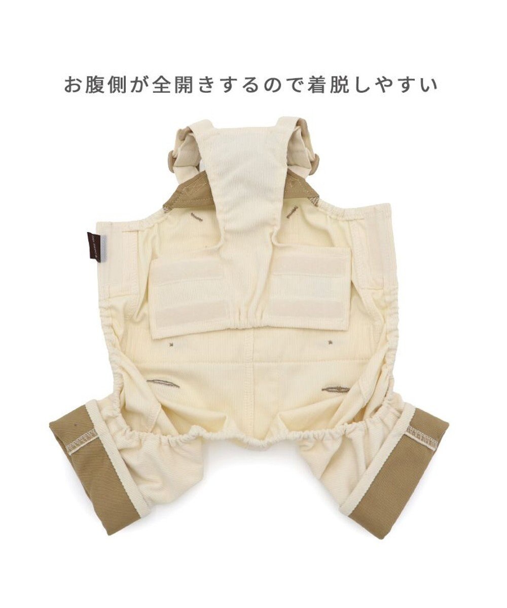 PET PARADISE ペットパラダイス コーデュロイ オーバーオール 小型犬 