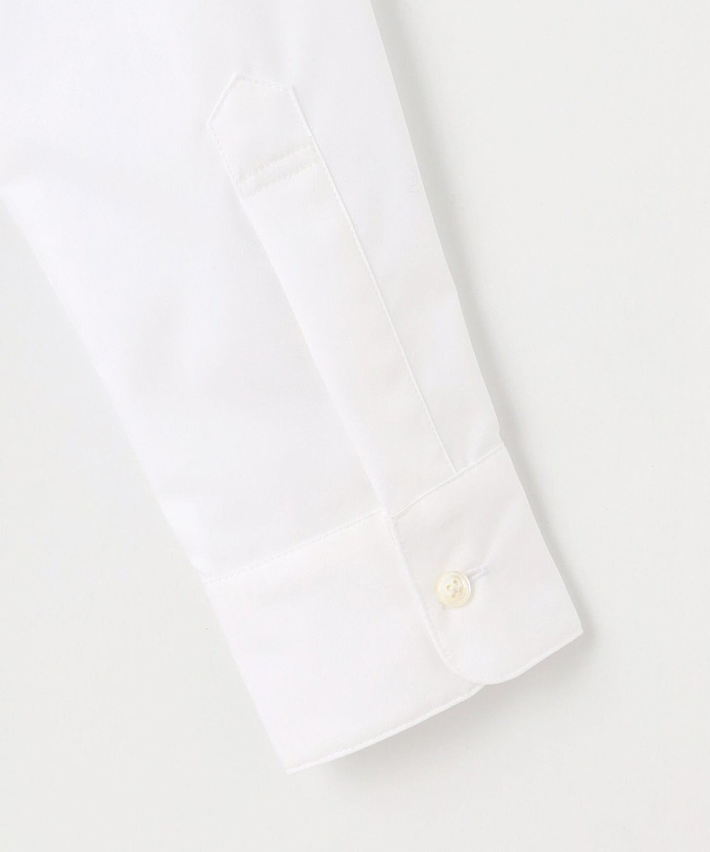 J.PRESS LADIES S 【洗える・抗菌防臭】100/2ホワイトブロード シャツカラー ブラウス 