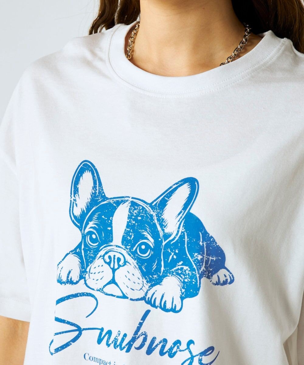 OP／FILA 【Ocean Pacific】かすれプリントTシャツ 