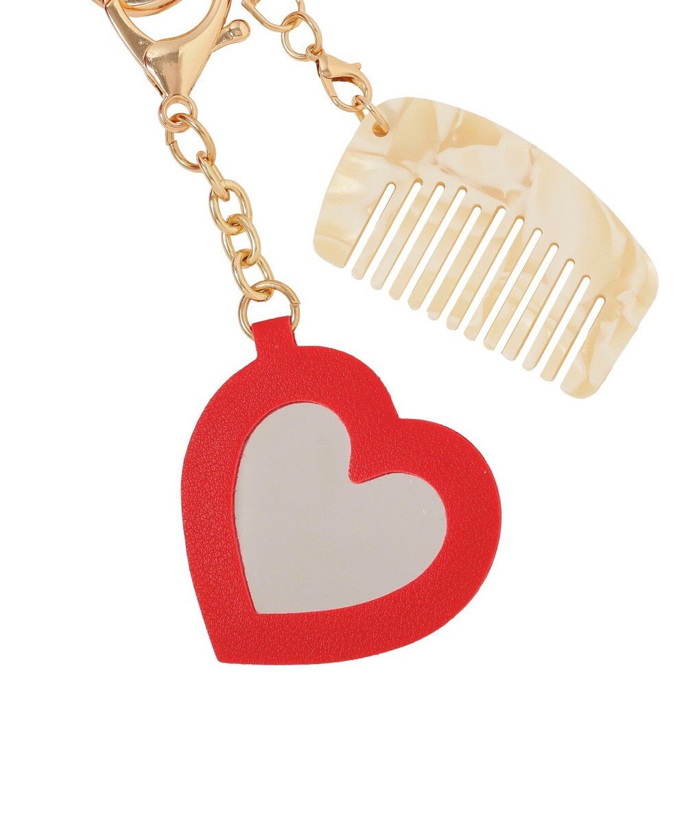 earth music&ecology リップケース付きマルチハートチャーム 