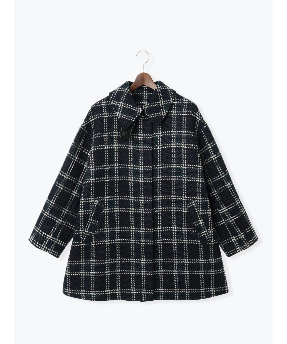 Te chichi ロービングチェックミドルコート《2025winter catalog item》 