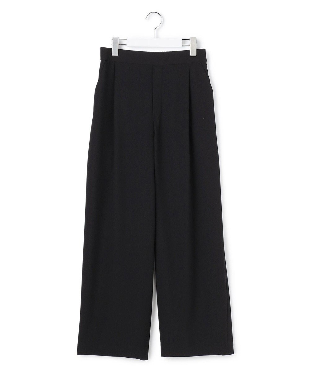 23区 【WEB&一部店舗限定】ストレッチジョーゼット ワイドパンツ 