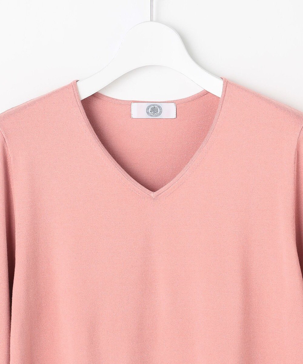 J.PRESS LADIES 【人気のため新色追加】PRINCE Vネック ニット 