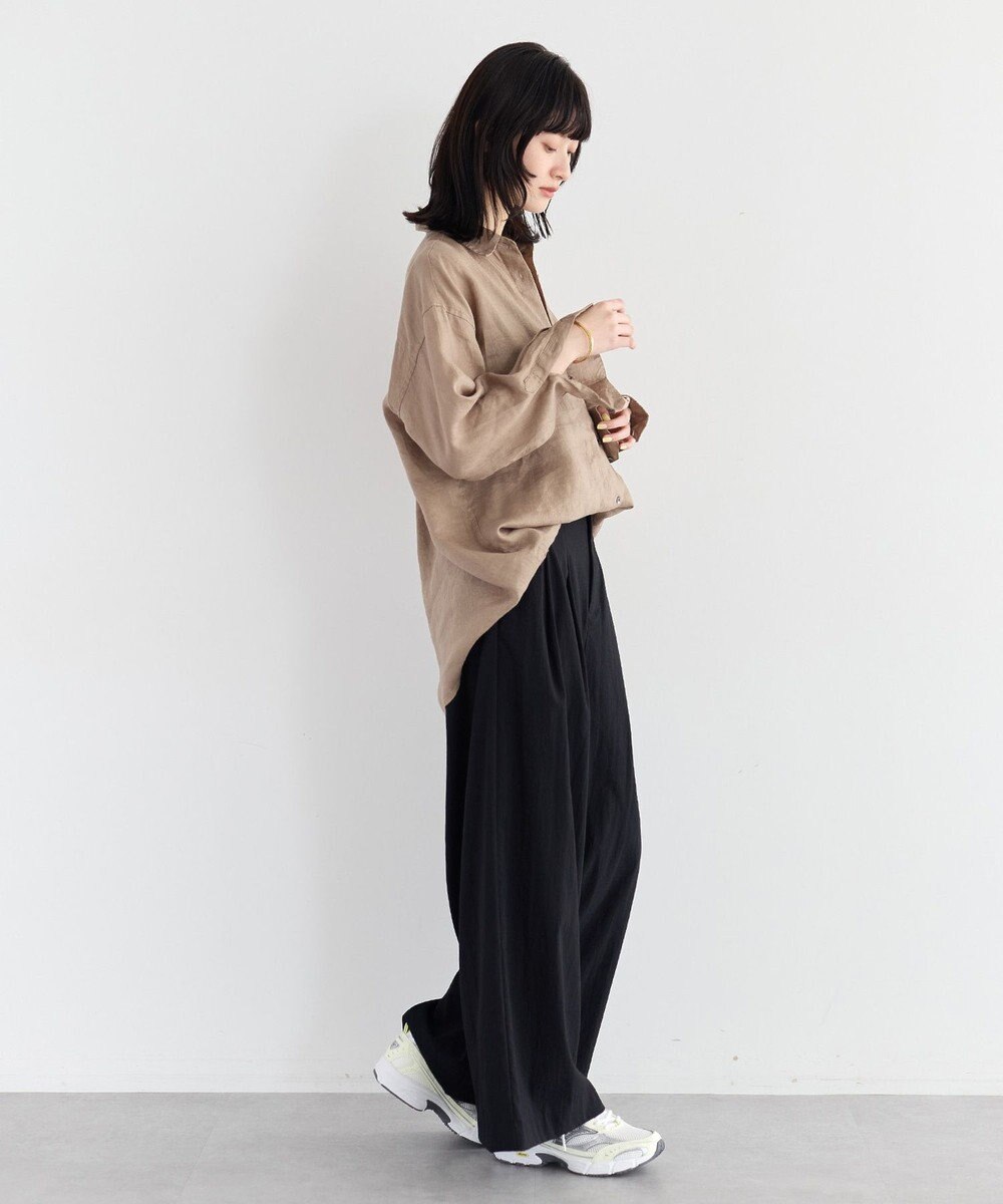 YECCA VECCA 3wayフレンチリネンシャツ 