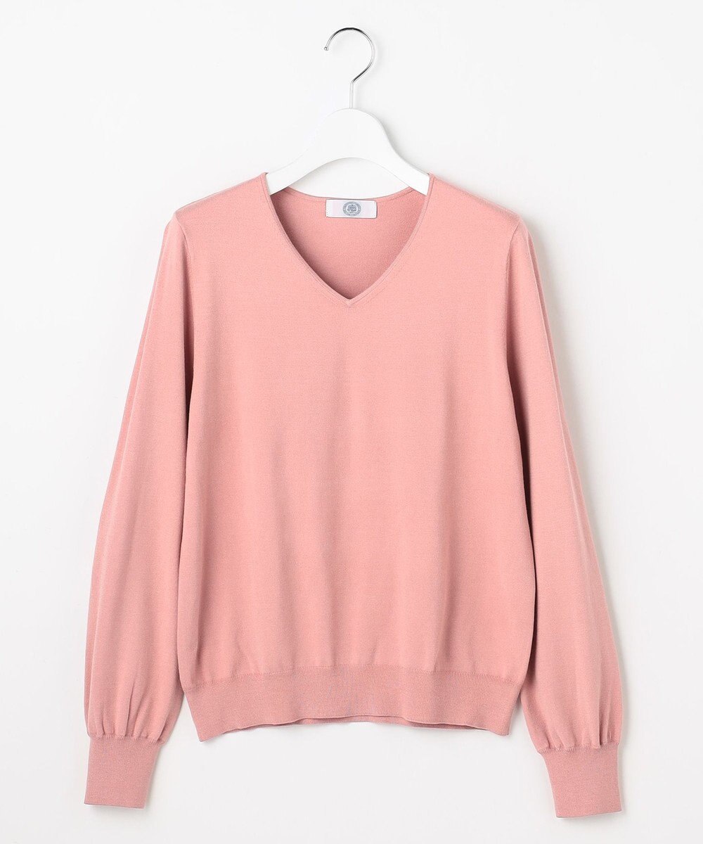 J.PRESS LADIES 【人気のため新色追加】PRINCE Vネック ニット 