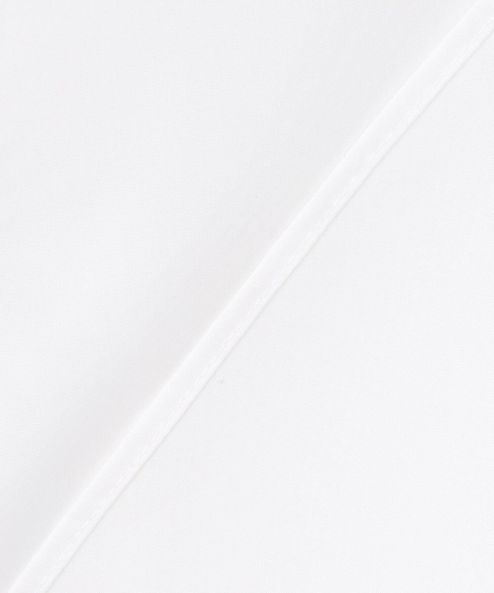 J.PRESS LADIES S 【洗える・抗菌防臭】100/2ホワイトブロード シャツカラー ブラウス 