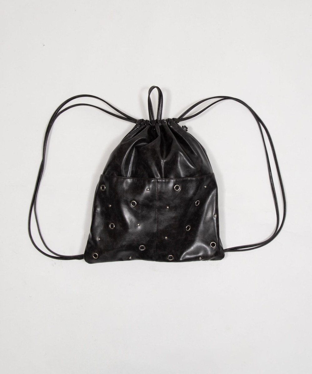 WEGO ハトメデザインナップサック 