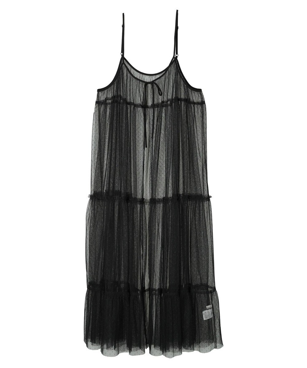 Green Parks ・ＥＬＥＮＣＡＲＥ　ＤＵＥ　２ｗａｙチュールキャミワンピ 