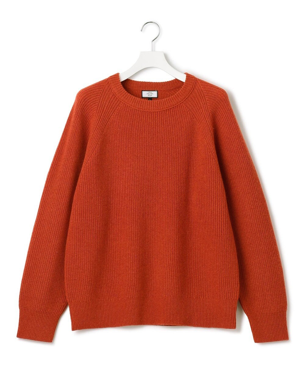 J.PRESS YORK STREET 【UNISEX】ウールカシミヤ クルーネックニット 