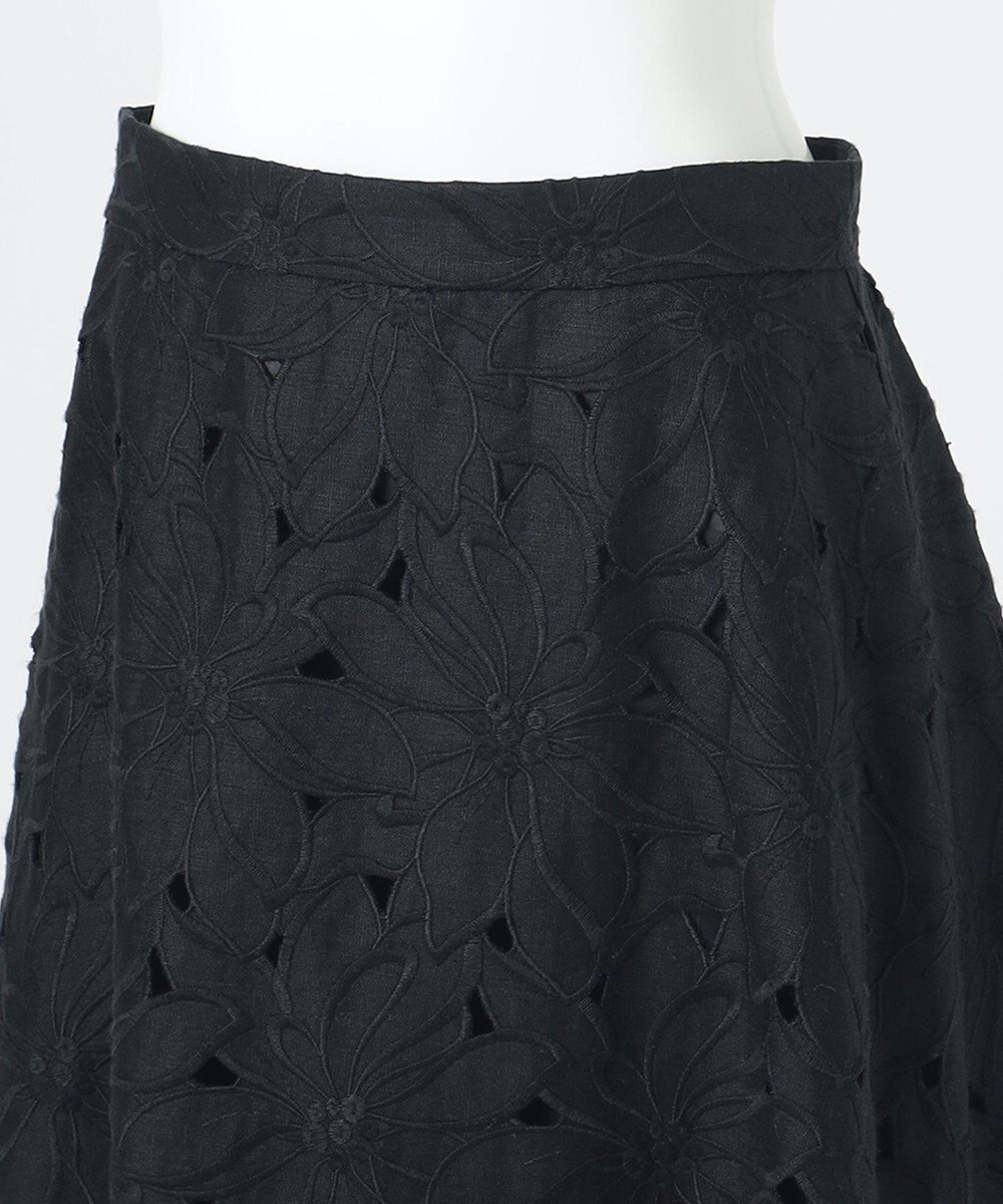 23区 【R(アール)】リネンエンブロイダリー スカート 