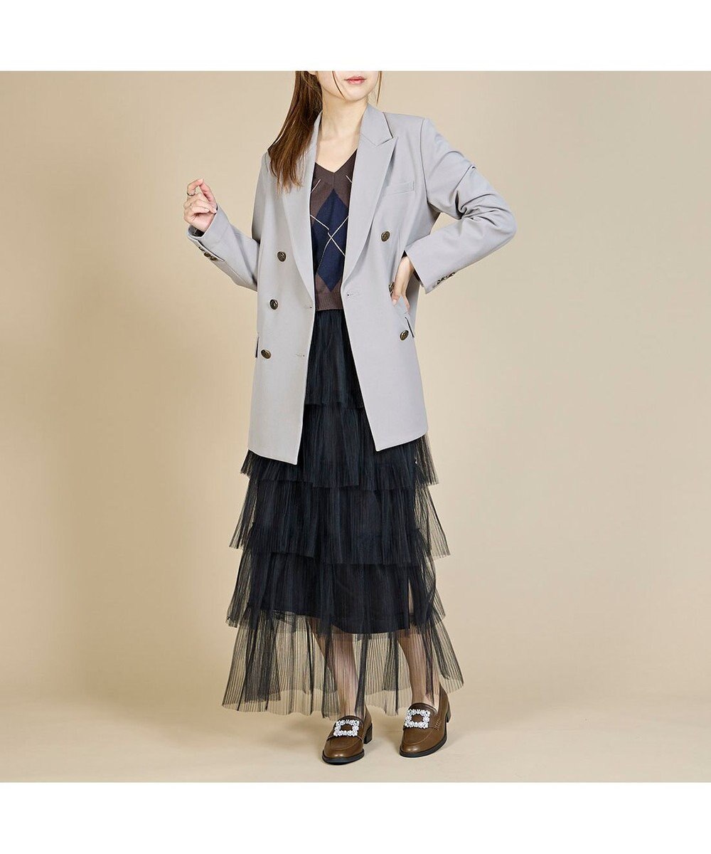 MODE ET JACOMO <carino>ビジューバックルローファー 