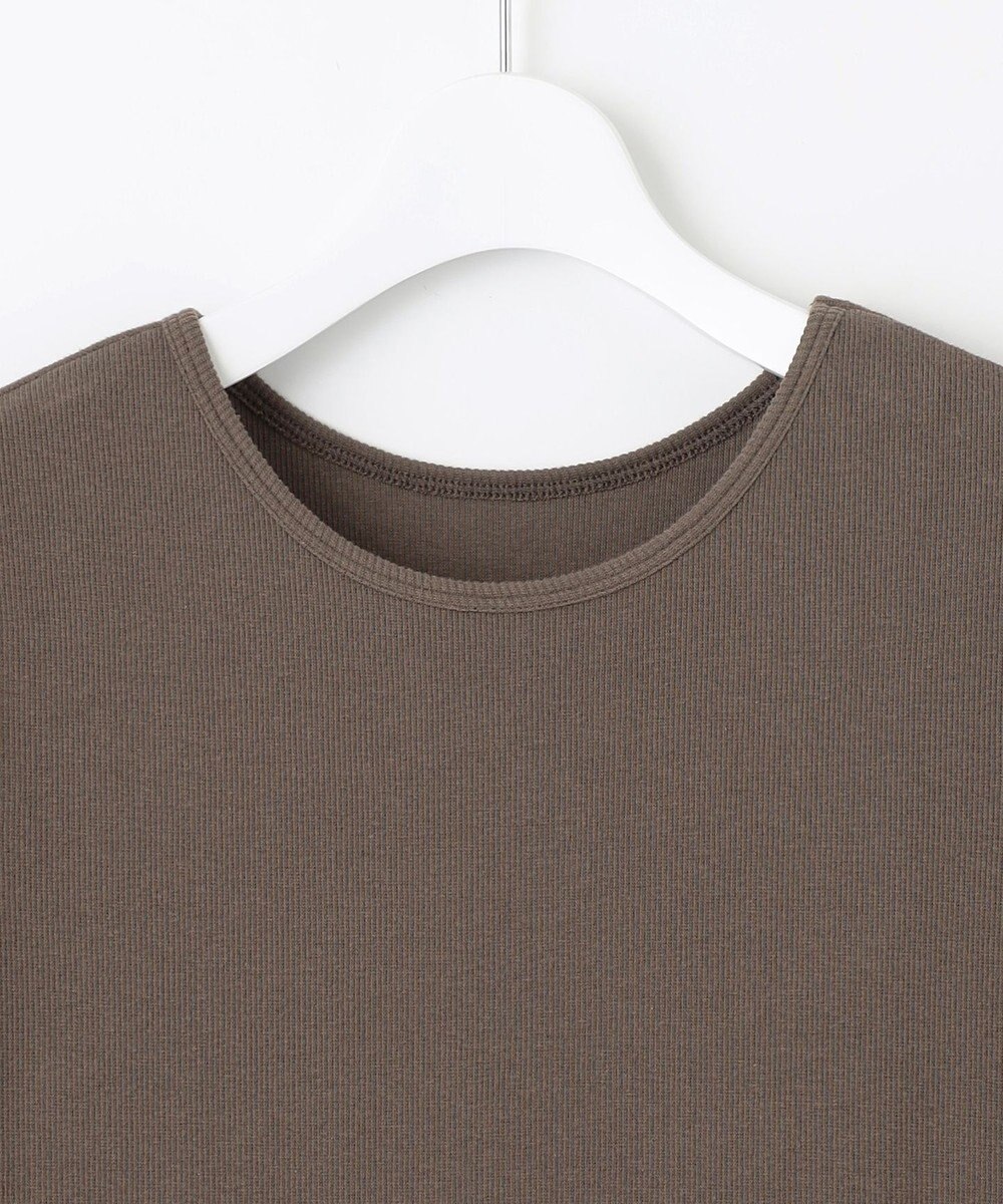 23区 【SLOW/一部店舗限定】コットンローンウェーブ バルーン ワンピース 