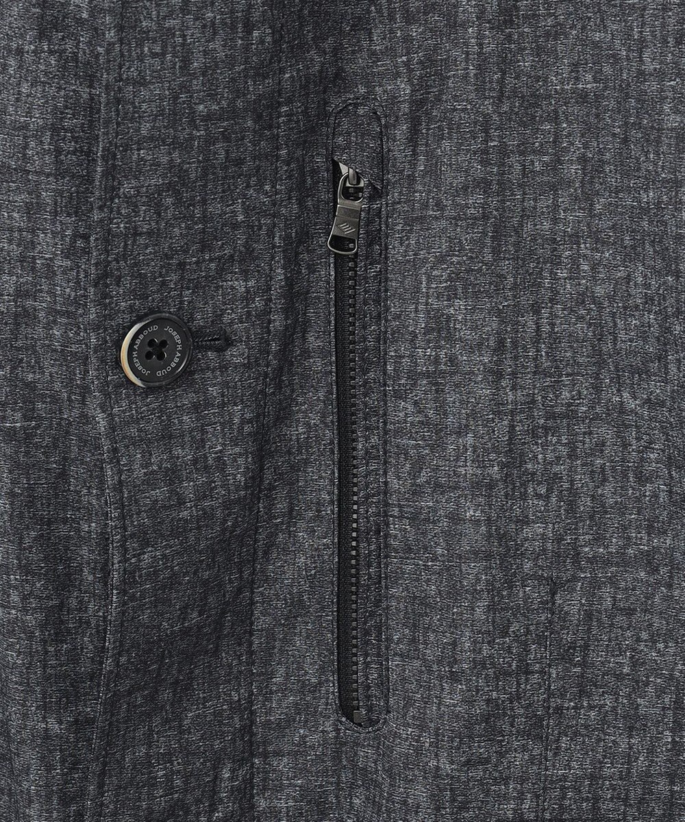 JOSEPH ABBOUD 【軽量・撥水加工】メランジストレッチジャケットブルゾン 